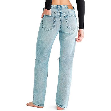 Juniors’ Aeropostale Distressed Low-Rise Baggy Jeans