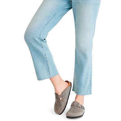 Juniors’ Aeropostale Mid-Rise Kick Cropped Jeans
