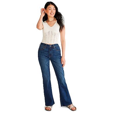 Juniors’ Aeropostale High-Rise Flare Jeans