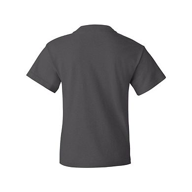 Batman Grey Noise Short Sleeve Youth T-shirt