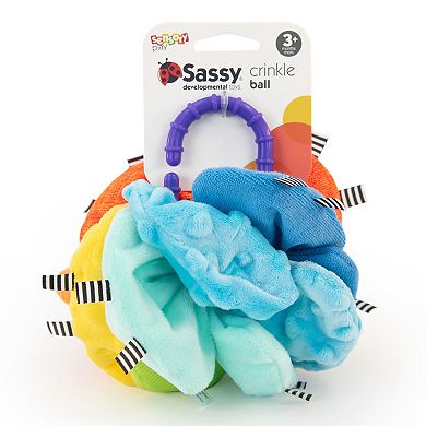 Sassy Baby Crinkle Ball Toy