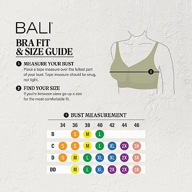 Bali Breathe Wireless T-Shirt Bra DF7594