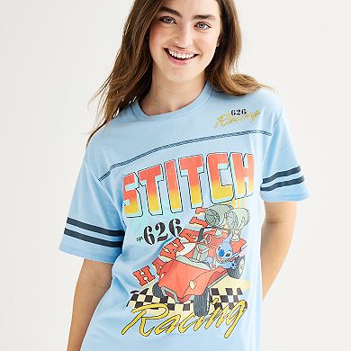 Disney's Lilo & Stitch 626 Stitch Racing Juniors' Graphic Tee