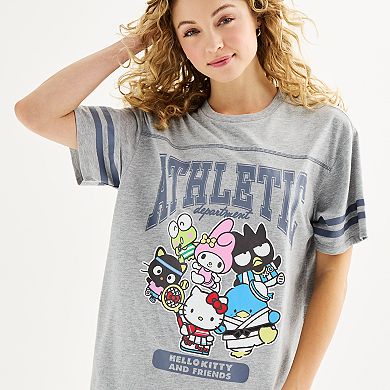 Juniors' Hello Kitty Athletic Dept. Graphic Tee