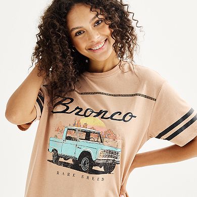 Juniors' Bronco Rare Breed Graphic Tee