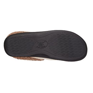 Men's isotoner Lewis Recycled Fleece Lining Memory Foam Clog Slippers