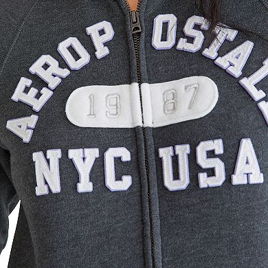 Juniors’ Aeropostale Full Zip Fleece Hoodie