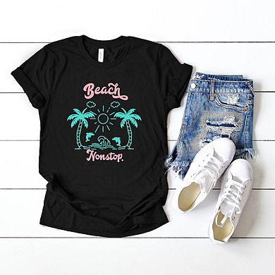 Beach Nonstop Short Sleeve Graphic Tee