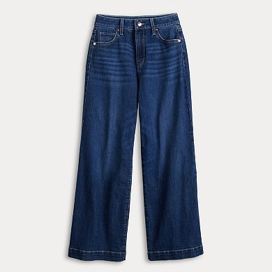 Women's Sonoma Goods For Life® High-Rise Wide-Leg Jeans