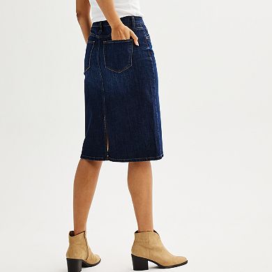 Women's Sonoma Goods For Life® Jean Skirt