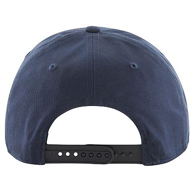 Men's '47  Navy Memphis Grizzlies Overhand Logo Hitch Adjustable Hat