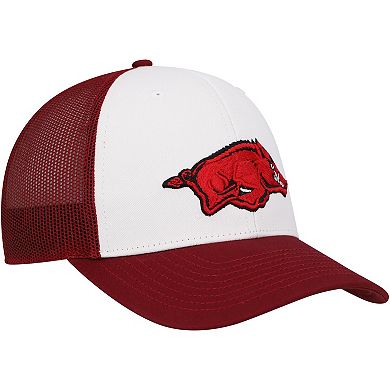 Men's '47 White/Cardinal Arkansas Razorbacks Freshman Trucker Adjustable Hat