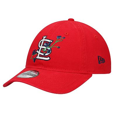 Youth New Era Red St. Louis Cardinals Game Day Bloom 9TWENTY Adjustable Hat