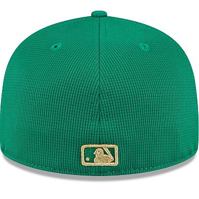 Men's New Era White/Green New York Mets 2024 St. Patrick's Day 59FIFTY Fitted Hat
