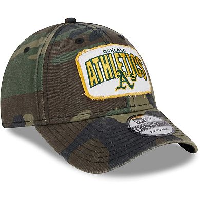 Men's New Era Camo Oakland Athletics Gameday 9FORTY Adjustable Hat