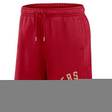 Men's Nike Scarlet San Francisco 49ers Arched Kicker Shorts