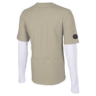 Men's Stadium Essentials Tan Inter Miami CF Status Long Sleeve T-Shirt