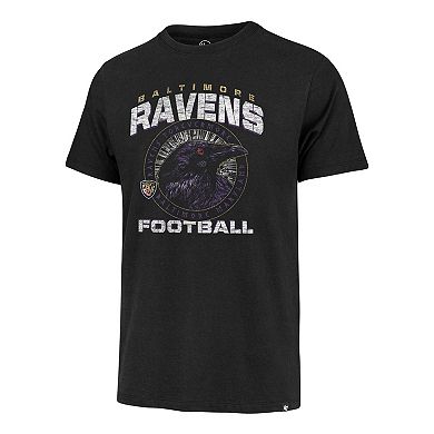 Men's '47  Black Baltimore Ravens Regional Franklin T-Shirt