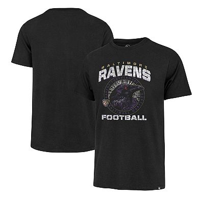 Men's '47  Black Baltimore Ravens Regional Franklin T-Shirt