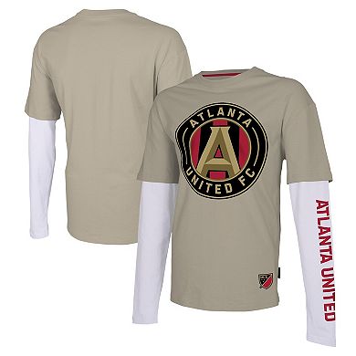 Men's Stadium Essentials Tan Atlanta United FC Status Long Sleeve T-Shirt