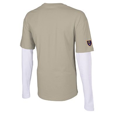 Men's Stadium Essentials Tan Real Salt Lake Status Long Sleeve T-Shirt