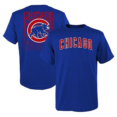 Youth Fanatics Branded Royal Chicago Cubs Curveball T-Shirt