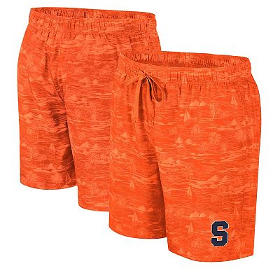 Men's Colosseum Orange Syracuse Orange Ozark Swim Shorts