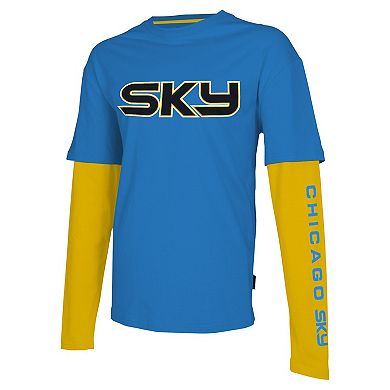 Unisex Stadium Essentials Light Blue Chicago Sky Spectator Long Sleeve T-Shirt