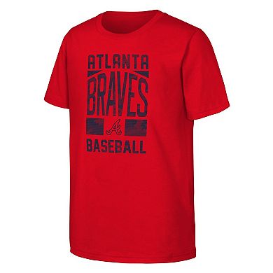 Youth Fanatics Branded Red Atlanta Braves Season Ticket T-Shirt