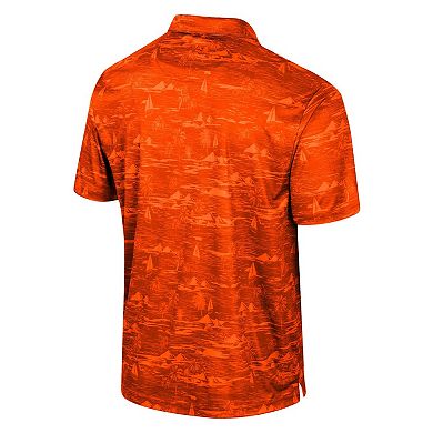 Men's Colosseum Orange Syracuse Orange Daly Print Polo