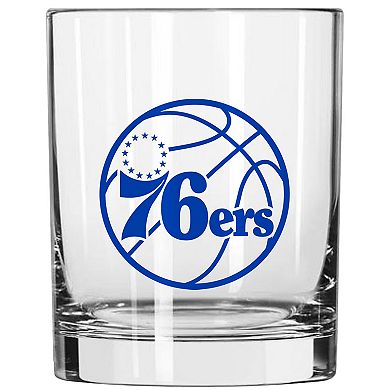 Philadelphia 76ers 14oz. Gameday Rocks Glass