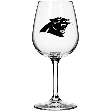 Carolina Panthers 12oz. Gameday Stemmed Wine Glass