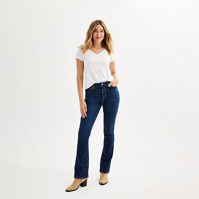 Petite Sonoma Goods For Life?? Premium Mid-Rise Bootcut Jeans