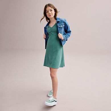Girls 6-20 SO® Waffle Skater Dress in Regular & Plus Size
