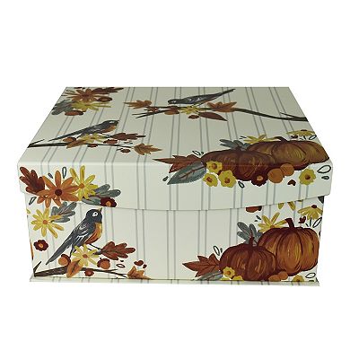Celebrate Together™ Fall Large Harvest Bird Paper Storage Box