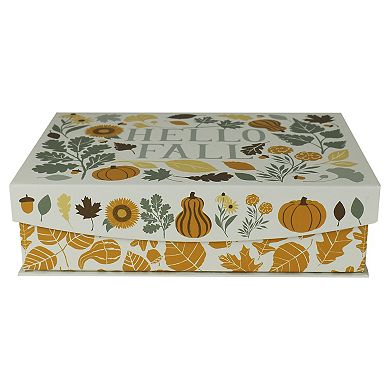 Celebrate Together™ Fall X-Small Happy Fall Paper Storage Box