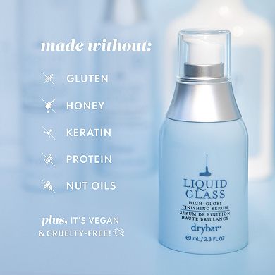 Liquid Glass High-Gloss Finishing Hair Serum