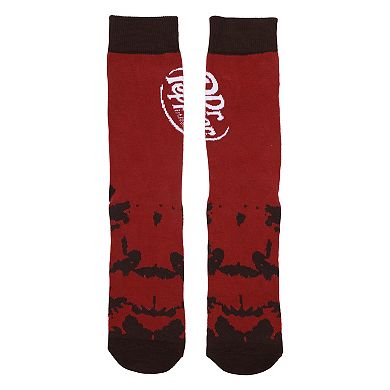 Men's 3-Pack Dr. Pepper Logos Crew Socks