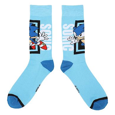 Men's 5-Pack Sonic The Hedgehog Crew Socks