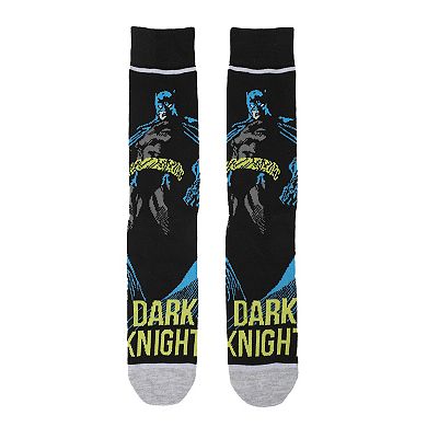Men's 5-Pack DC Comics Batman Dark Knight Crew Socks