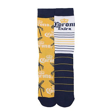 Men's 2-Pack Corona Crew Socks