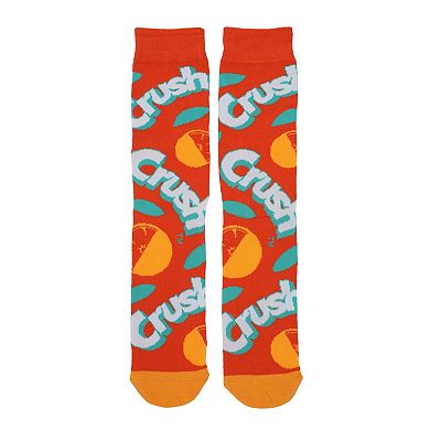 Men's 2-Pack Orange Crush Crew Socks