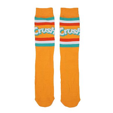 Men's 2-Pack Orange Crush Crew Socks