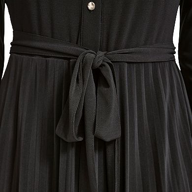 Women's Harper Rose Long Sleeve Collar Neck Midi Dress