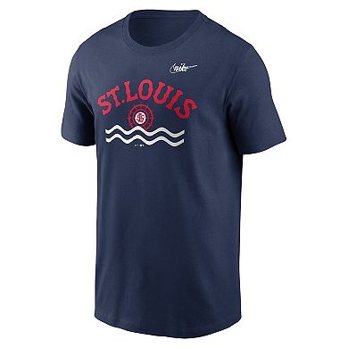 Men's Nike Navy St. Louis Cardinals Wheel Hometown T-Shirt