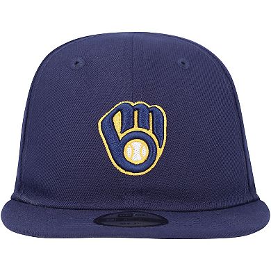 Infant New Era Navy Milwaukee Brewers My First 9FIFTY Adjustable Hat