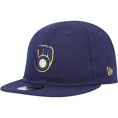 Infant New Era Navy Milwaukee Brewers My First 9FIFTY Adjustable Hat