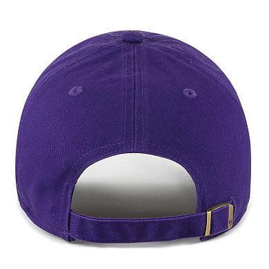 Women's '47 Purple Minnesota Vikings Confetti Icon Clean Up Adjustable Hat