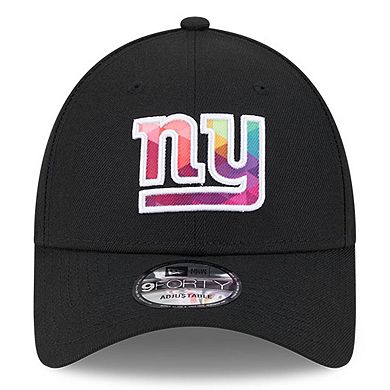 Men's New Era  Black New York Giants 2023 NFL Crucial Catch 9FORTY Adjustable Hat