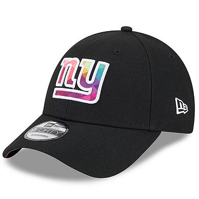 Men's New Era  Black New York Giants 2023 NFL Crucial Catch 9FORTY Adjustable Hat